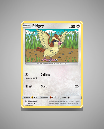 Collector’s Guide: Pidgey (Team Up #121)