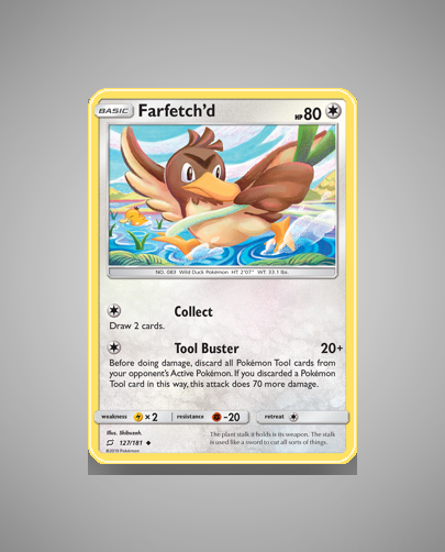 Collector’s Guide: Farfetch’d (Team Up #127)
