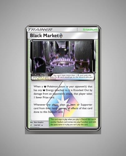 Collector’s Guide: Black Market ◇ (Team Up #134)