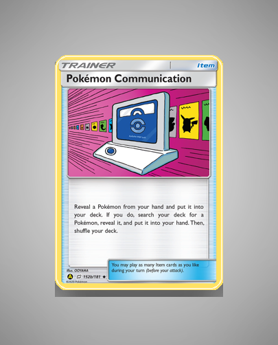 Collector’s Guide: Pokémon Communication (Team Up #152b)