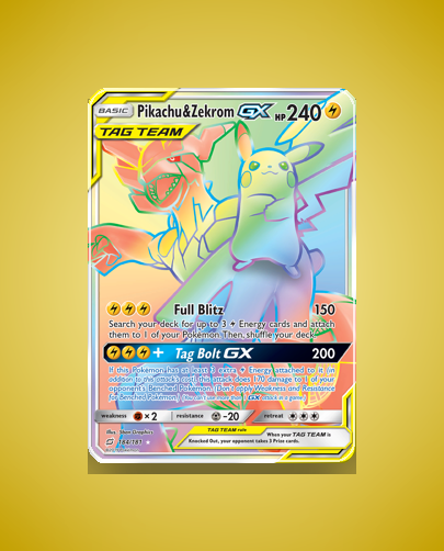Collector’s Guide: Pikachu & Zekrom-GX (Team Up #184)