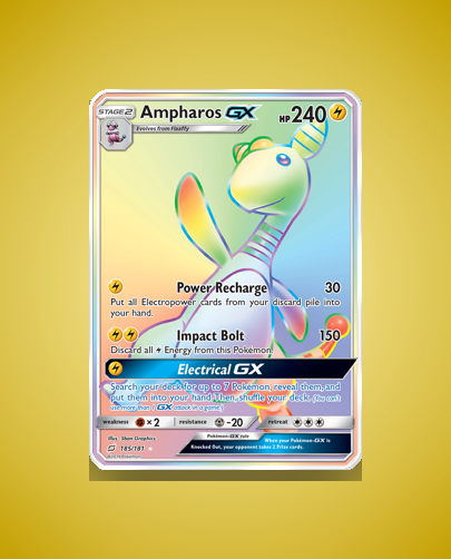 Collector’s Guide: Ampharos-GX (Team Up #185)
