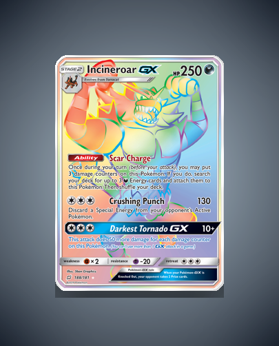 Collector’s Guide: Incineroar-GX (Team Up #188)