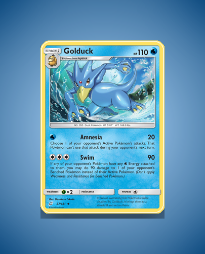 Collector’s Guide: Golduck (Team Up #27)