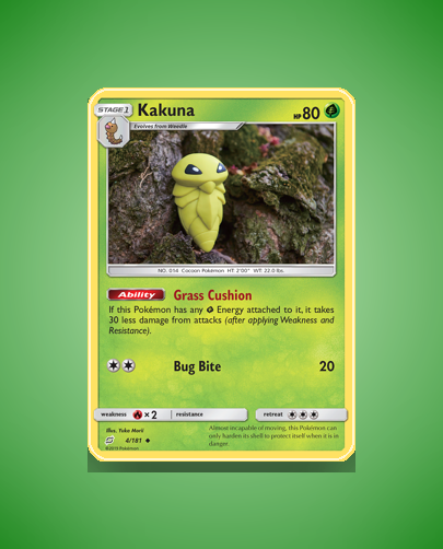 Collector’s Guide: Kakuna (Team Up #4)
