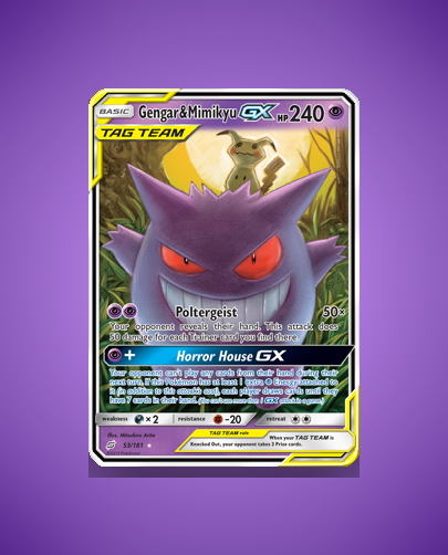 Collector’s Guide: Gengar & Mimikyu-GX (Team Up #53)
