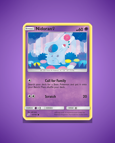 Collector’s Guide: Nidoran ♀ (Team Up #54)