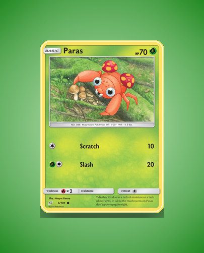 Collector’s Guide: Paras (Team Up #6)