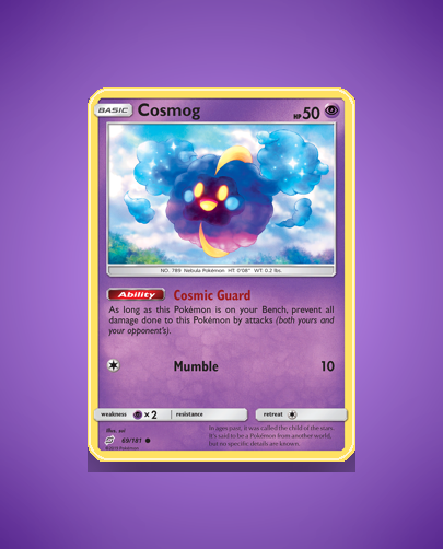 Collector’s Guide: Cosmog (Team Up #69)