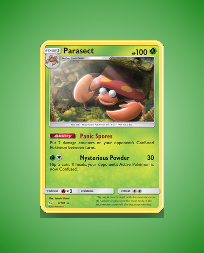 Collector’s Guide: Parasect (Team Up #7)