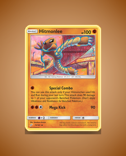Collector’s Guide: Hitmonlee (Team Up #73)