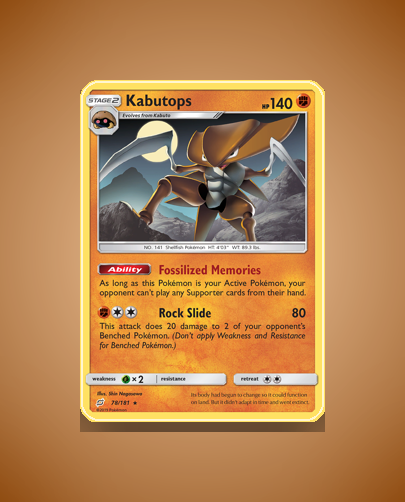 Collector’s Guide: Kabutops (Team Up #78)