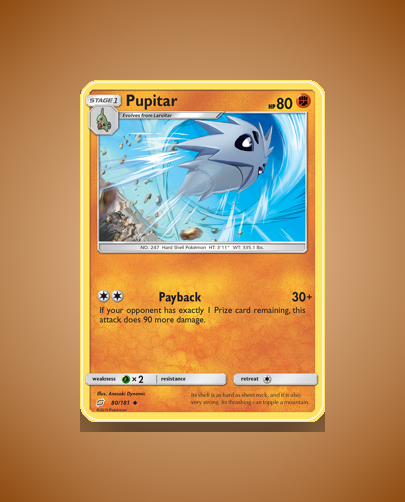 Collector’s Guide: Pupitar (Team Up #80)