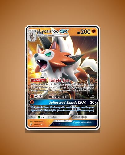 Collector’s Guide: Lycanroc-GX (Team Up #82)