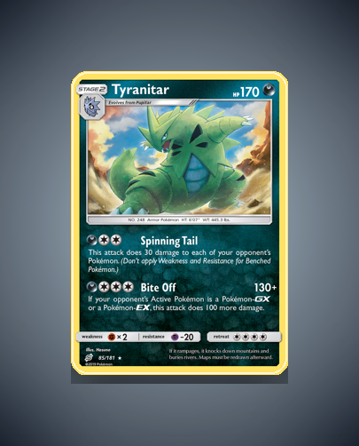 Collector’s Guide: Tyranitar (Team Up #85)