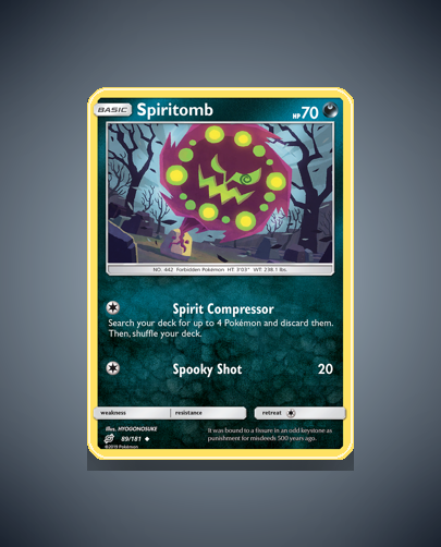 Collector’s Guide: Spiritomb (Team Up #89)