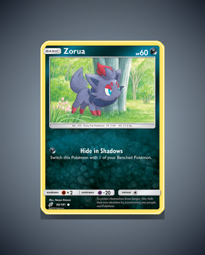 Collector’s Guide: Zorua (Team Up #90)