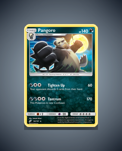 Collector’s Guide: Pangoro (Team Up #94)