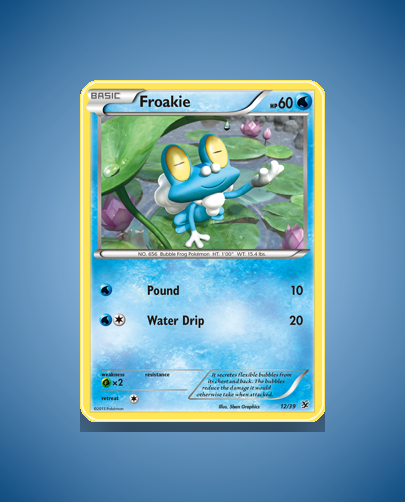 Collector’s Guide: Froakie (Kalos Starter Set #12)