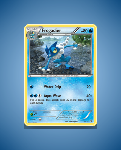 Collector’s Guide: Frogadier (Kalos Starter Set #13)