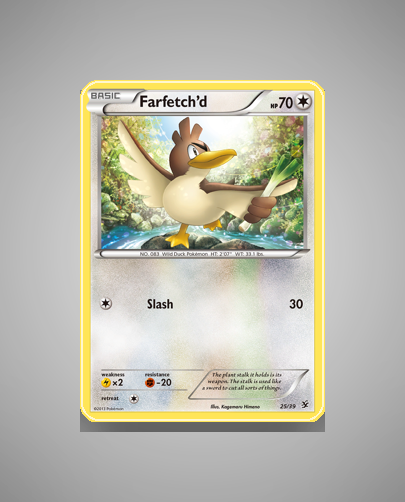 Collector’s Guide: Farfetch’d (Kalos Starter Set #25)
