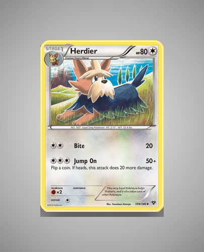 Collector’s Guide: Herdier (XY #109)
