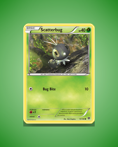 Collector’s Guide: Scatterbug (XY #15)