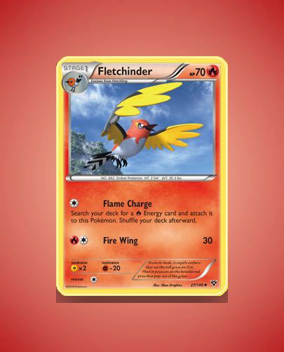 Collector’s Guide: Fletchinder (XY #27)