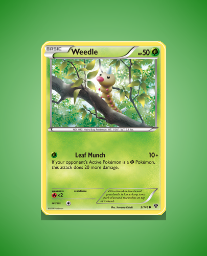 Collector’s Guide: Weedle (XY #3)