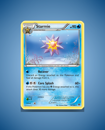 Collector’s Guide: Starmie (XY #34)