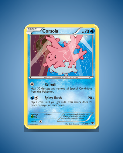 Collector’s Guide: Corsola (XY #36)