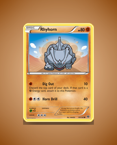 Collector’s Guide: Rhyhorn (XY #60)
