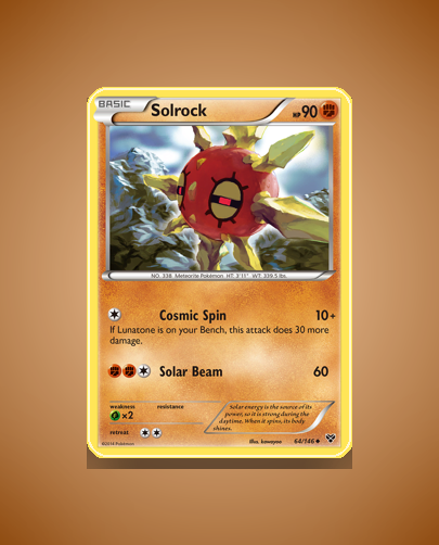 Collector’s Guide: Solrock (XY #64)