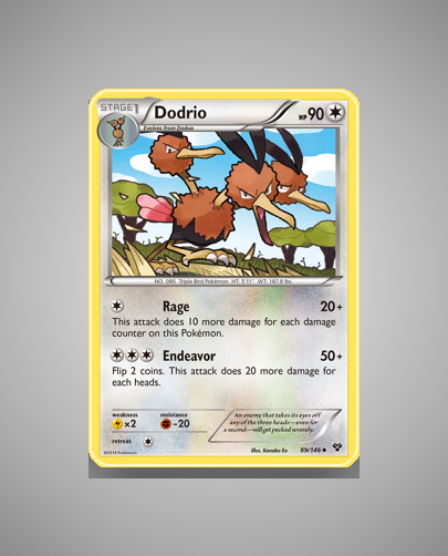 Collector’s Guide: Dodrio (XY #99)