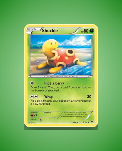 Collector’s Guide: Shuckle (Fates Collide #1)