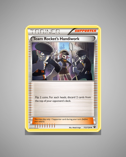 Collector’s Guide: Team Rocket’s Handiwork (Fates Collide #112)