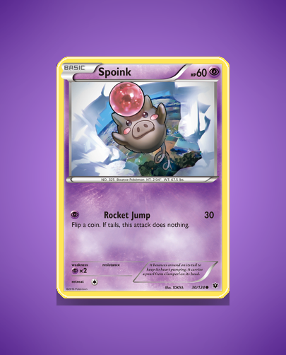 Collector’s Guide: Spoink (Fates Collide #30)