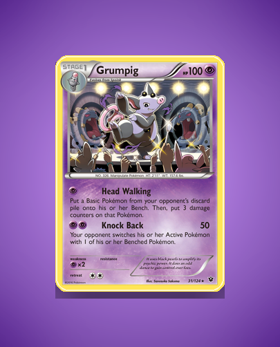 Collector’s Guide: Grumpig (Fates Collide #31)