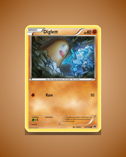 Collector’s Guide: Diglett (Fates Collide #36)