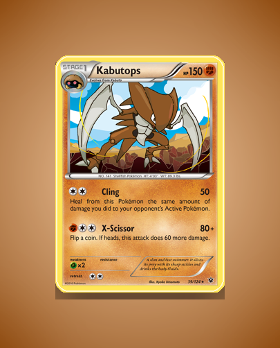 Collector’s Guide: Kabutops (Fates Collide #39)