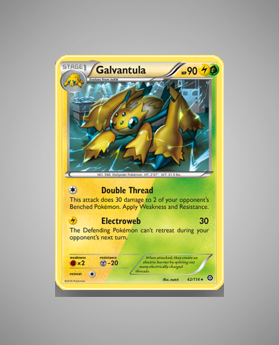 Collector’s Guide: Galvantula (Steam Siege #42)