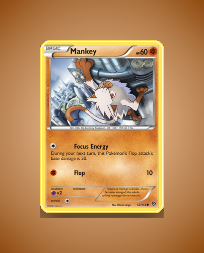 Collector’s Guide: Mankey (Steam Siege #52)