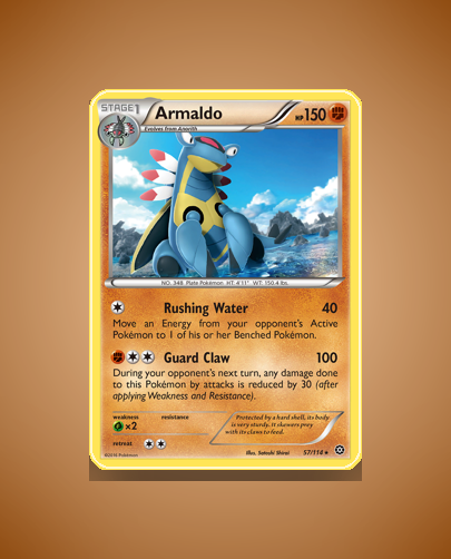 Collector’s Guide: Armaldo (Steam Siege #57)