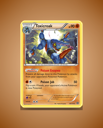 Collector’s Guide: Toxicroak (Steam Siege #59)