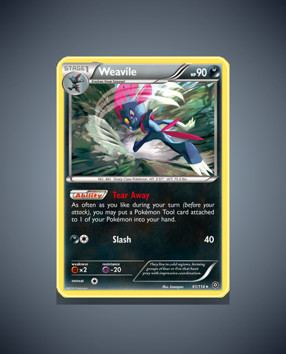 Collector’s Guide: Weavile (Steam Siege #61)