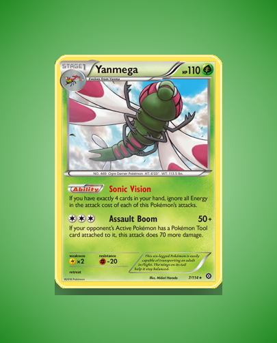 Collector’s Guide: Yanmega (Steam Siege #7)