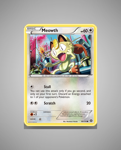 Collector’s Guide: Meowth (Steam Siege #88)