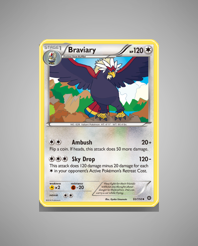 Collector’s Guide: Braviary (Steam Siege #93)