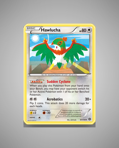 Collector’s Guide: Hawlucha (Steam Siege #97)