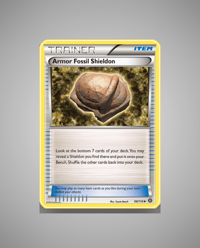 Collector’s Guide: Armor Fossil Shieldon (Steam Siege #98)